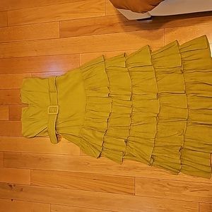 D.ark Strappless Midi Dress